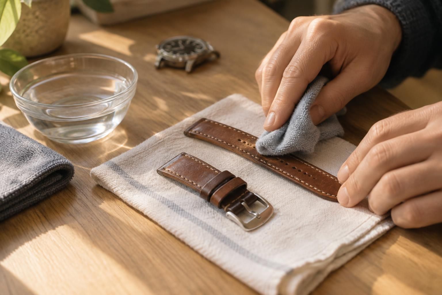 découvrez comment nettoyer un bracelet en cuir sans l’abîmer : conseils simples pour enlever les taches, préserver sa souplesse et prolonger sa durée de vie.