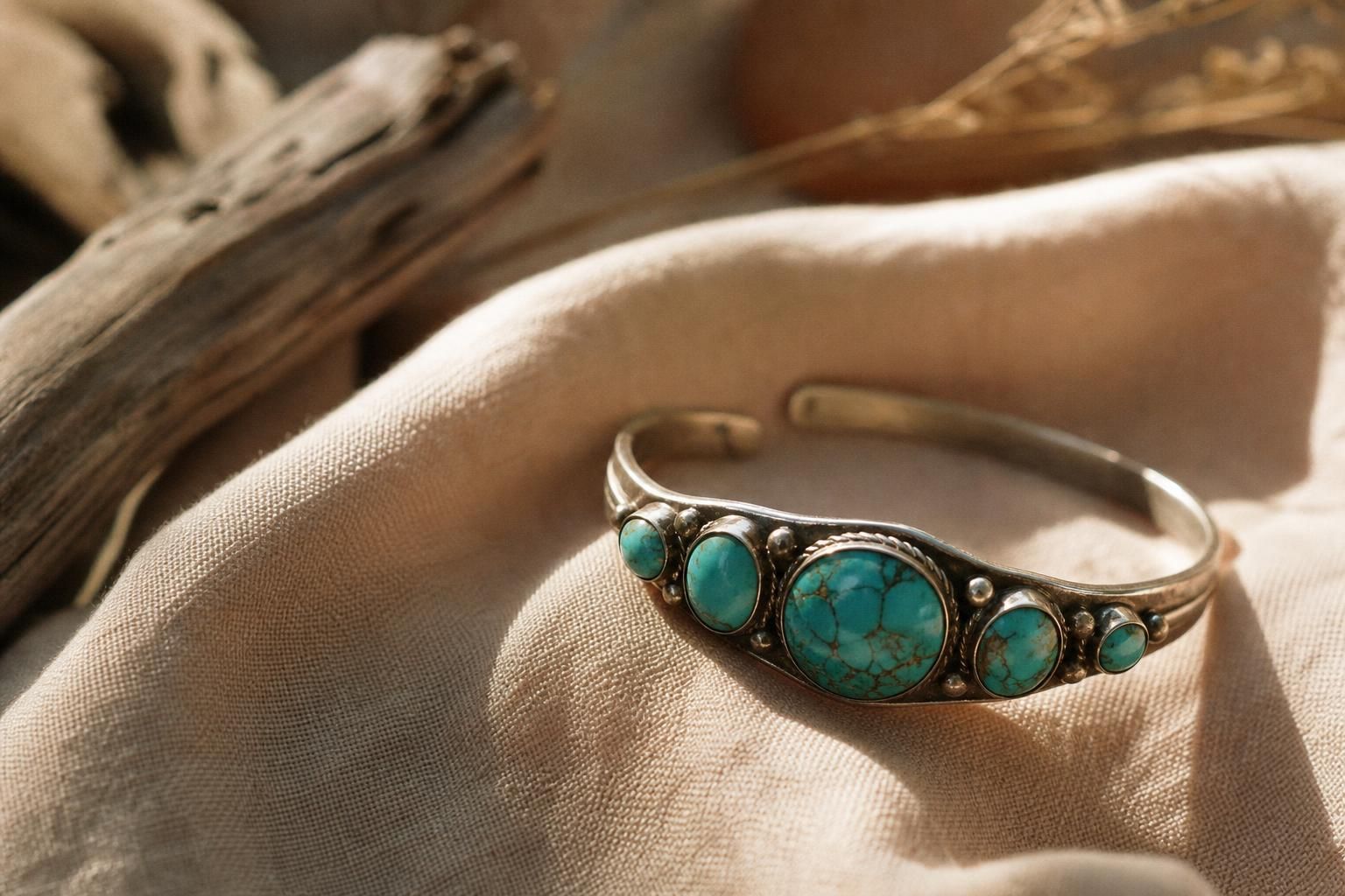 découvrez la signification profonde d'un bracelet en turquoise, symbole de protection, de guérison et d'équilibre dans de nombreuses cultures.