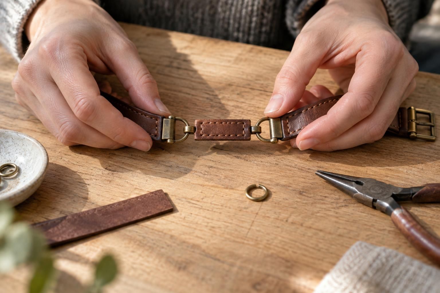 découvrez comment agrandir un bracelet en cuir simplement et sans l’abîmer, grâce à des astuces pratiques pour l’assouplir et l’ajuster à votre poignet.